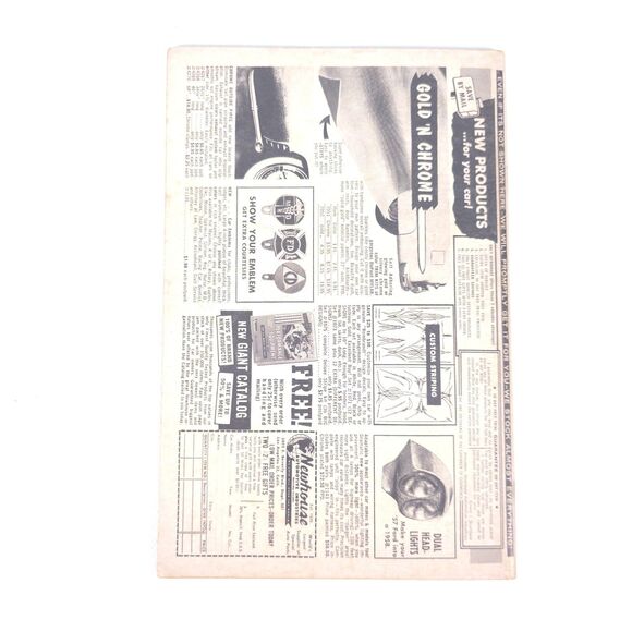 Rod & Custom Magazine May 1958 Chrome Tape Custom Dyeing Dream Truck Car Show - Picture 6 of 6